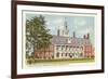 Commons Building, Bennington College, Vermont-null-Framed Premium Giclee Print