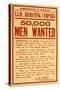 Commonwealth of Australia - 50,000 Men Wanted, Pub. C.1916-null-Stretched Canvas