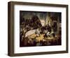 Commotion in the Cattle Ring-James Bateman-Framed Giclee Print