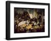 Commotion in the Cattle Ring-James Bateman-Framed Giclee Print