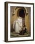 Communicants' Charity, 1900, Painting by Edouard Jerome Paupion (1854-1912)-null-Framed Giclee Print