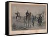 Communication Aux Avant-Postes, 1881-Alphonse Marie de Neuville-Framed Stretched Canvas