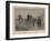 Communication Aux Avant-Postes, 1881-Alphonse Marie de Neuville-Framed Giclee Print