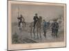 Communication Aux Avant-Postes, 1881-Alphonse Marie de Neuville-Mounted Giclee Print