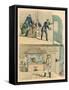 Communication by Speaking Tube, C1850-null-Framed Stretched Canvas