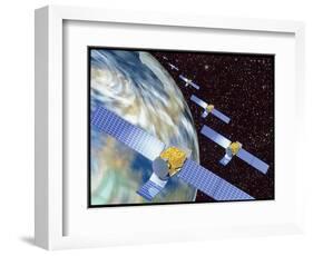 Communication Satellites-Mehau Kulyk-Framed Photographic Print