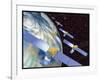 Communication Satellites-Mehau Kulyk-Framed Photographic Print