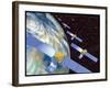 Communication Satellites-Mehau Kulyk-Framed Photographic Print