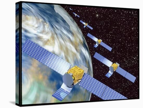 Communication Satellites-Mehau Kulyk-Stretched Canvas