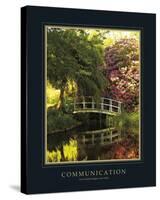 Communication-Bent Rej-Stretched Canvas