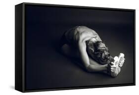 Communication-Nir Amos-Framed Stretched Canvas