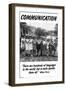 Communication-Wilbur Pierce-Framed Art Print