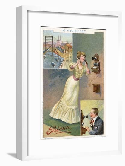 Communications Palmin-null-Framed Art Print