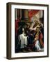 Communion of St. Teresa of Avila (1515-82) circa 1670-Claudio Coello-Framed Giclee Print