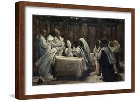 Communion of the Apostles-James Tissot-Framed Giclee Print