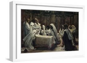 Communion of the Apostles-James Tissot-Framed Giclee Print