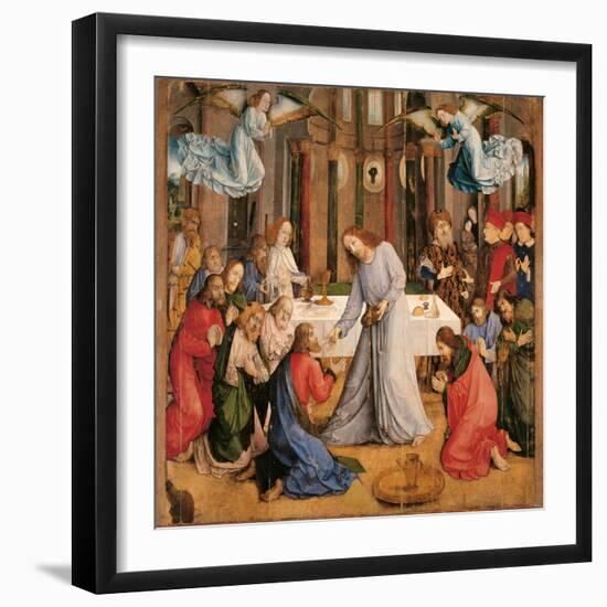 Communion of the Apostles-Giusto di Gand-Framed Giclee Print