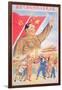 Communist Poster Featuring Mao Zedong-null-Framed Giclee Print