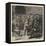 Communist Prisoners at Versailles Receiving Visitors-Henry Woods-Framed Stretched Canvas