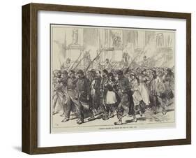 Communist Prisoners Led Through the Place De L'Opera, Paris-null-Framed Giclee Print