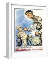 Communist Propaganda Poster-null-Framed Giclee Print