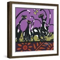 Community Cats-Cindy Wider-Framed Giclee Print