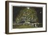 Community Christmas Tree, Wilmington, North Carolina-null-Framed Art Print