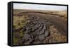 Community Peat Diggings, North Harris, Western Isles - Outer Hebrides, Scotland, UK, May 2011-Peter Cairns-Framed Stretched Canvas