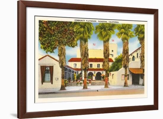 Community Playhouse, Pasadena, California-null-Framed Premium Giclee Print