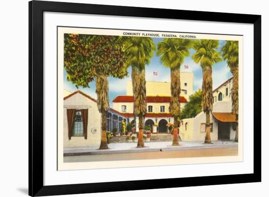 Community Playhouse, Pasadena, California-null-Framed Premium Giclee Print