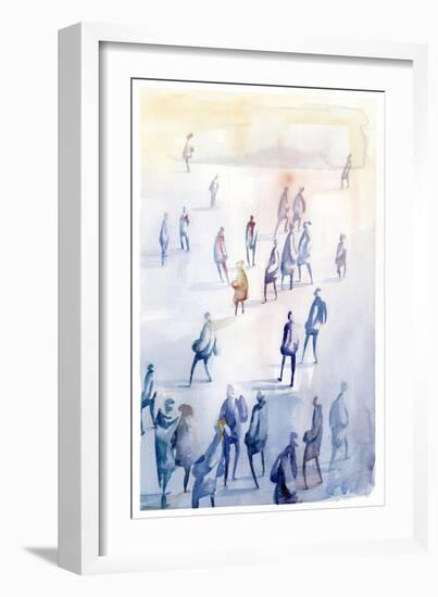 Commute I-PI Studio-Framed Art Print