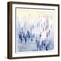 Commute III-PI Studio-Framed Art Print