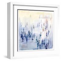 Commute III-PI Studio-Framed Art Print