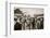 Commuters from New Jersey crossing West Street from the Hoboken ferry, New York, USA, early 1930s-Unknown-Framed Photographic Print