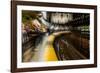 Commuters in NYC subway system-null-Framed Photographic Print