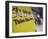 Commuters in Tsim Sha Tsui Mtr Station, Kowloon, Hong Kong, China, Asia-Ian Trower-Framed Photographic Print