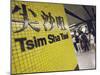 Commuters in Tsim Sha Tsui Mtr Station, Kowloon, Hong Kong, China, Asia-Ian Trower-Mounted Photographic Print