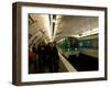 Commuters Inside Metro Station, Paris, France-Lisa S^ Engelbrecht-Framed Premium Photographic Print