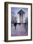 Commuters Leaving Work in the La Defense Area with La Grande Arche in the Background-Julian Elliott-Framed Photographic Print