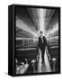 Commuters on the New Haven Line-Alfred Eisenstaedt-Framed Stretched Canvas