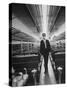 Commuters on the New Haven Line-Alfred Eisenstaedt-Stretched Canvas