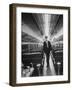 Commuters on the New Haven Line-Alfred Eisenstaedt-Framed Photographic Print