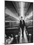 Commuters on the New Haven Line-Alfred Eisenstaedt-Mounted Photographic Print