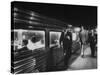 Commuters on the New Haven Line-Alfred Eisenstaedt-Stretched Canvas