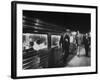 Commuters on the New Haven Line-Alfred Eisenstaedt-Framed Photographic Print