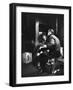 Commuters on the New York New Haven Line Riding in Baggage Car During Evening Rush Hour-Alfred Eisenstaedt-Framed Photographic Print