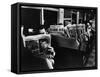 Commuters Reading of John F. Kennedy's Assassination-Carl Mydans-Framed Stretched Canvas