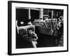 Commuters Reading of John F. Kennedy's Assassination-Carl Mydans-Framed Photographic Print