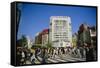 Commuters, Tokyo, Japan-Steve Bavister-Framed Stretched Canvas