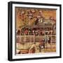 "Commuters" (waiting at Crestwood train station), November 16,1946-Norman Rockwell-Framed Giclee Print